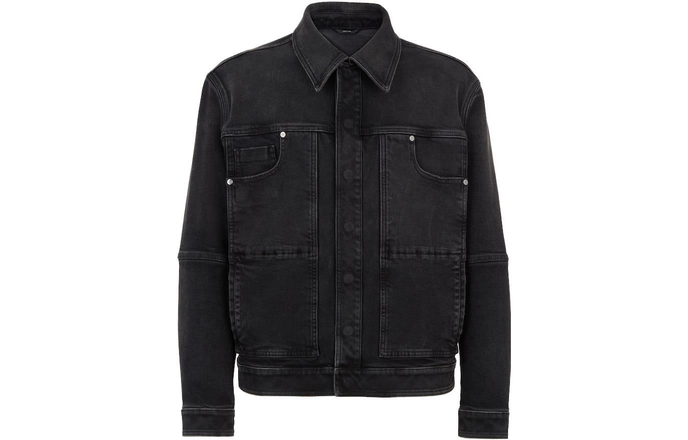 FENDI Джинсовая куртка мужская черная, Black
FENDI Джинсовая куртка мужская черная, Black