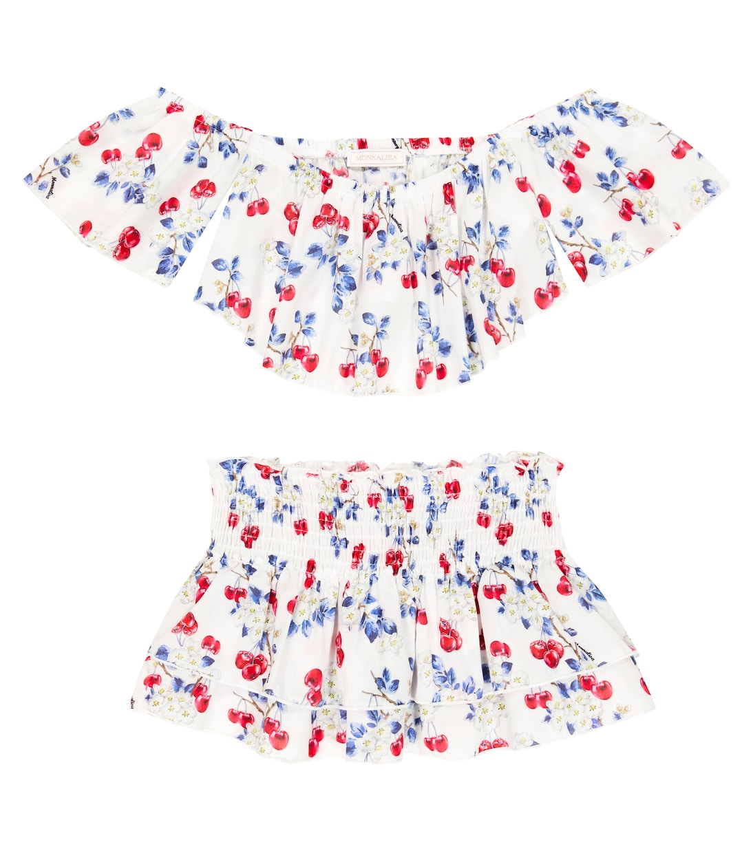 Муслиновый пляжный комплект Monnalisa, белый
Муслиновый пляжный комплект Monnalisa, белый