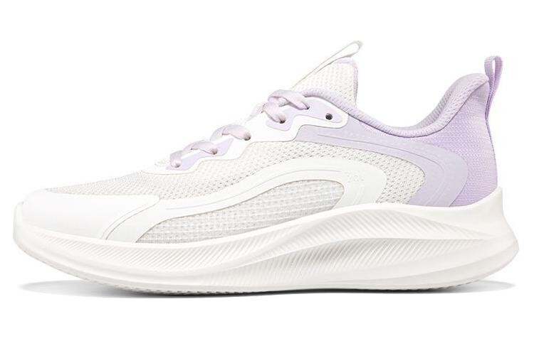 Кроссовки женские с низким верхом белые/фиолетовые 361° 
Кроссовки женские с низким верхом белые/фиолетовые 361°