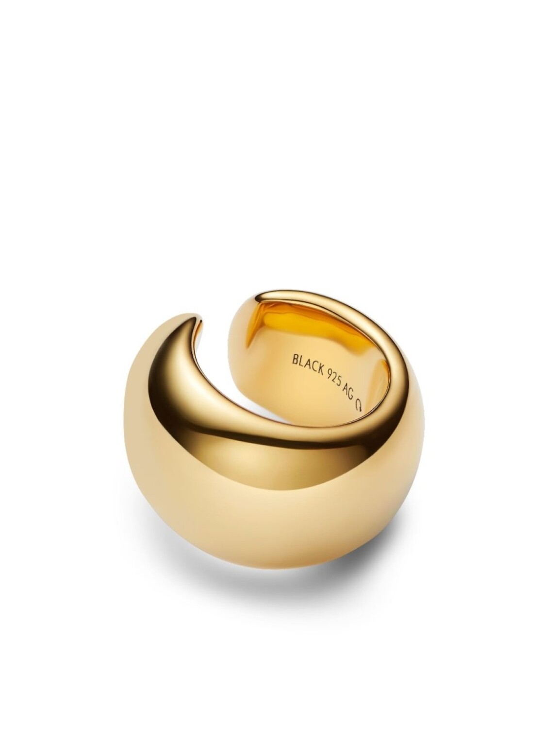 Серьга-кафф Tryvann Maria Black, золотой 
Серьга-кафф Tryvann Maria Black, золотой