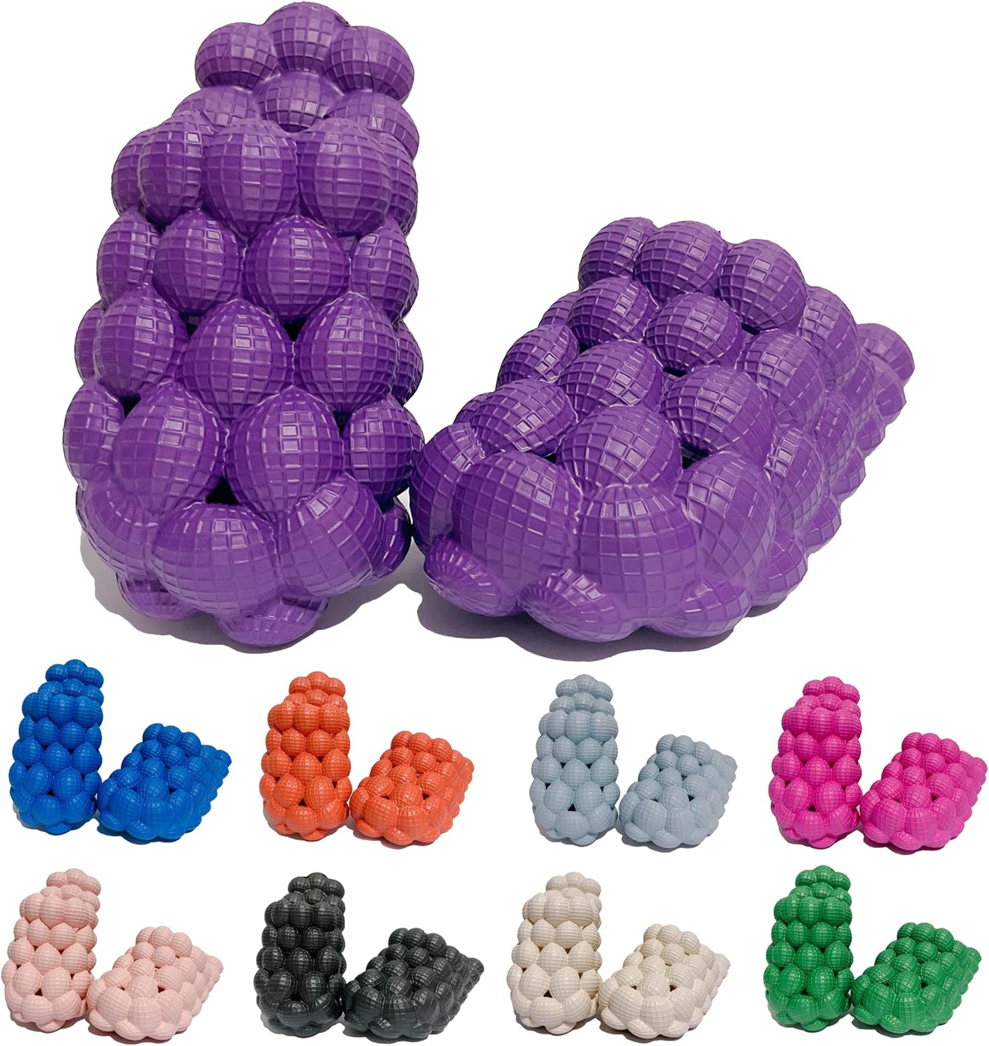 Забавные шлепанцы с пузырьками из личи, мужские и женские Aulunrux, фиолетовый
Забавные шлепанцы с пузырьками из личи, мужские и женские Aulunrux, фиолетовый