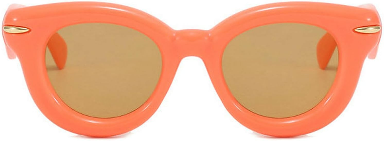 Солнцезащитные очки COTIA круглой формы «кошачий глаз», милые, надувные, для женщин и мужчин, в стиле панк с заклепками, винтажные солнцезащитные очки «кошачий глаз» W35, Pink
Солнцезащитные очки COTIA круглой формы «кошачий глаз», милые, надувные, для женщин и мужчин, в стиле панк с заклепками, винтажные солнцезащитные очки «кошачий глаз» W35, Pink