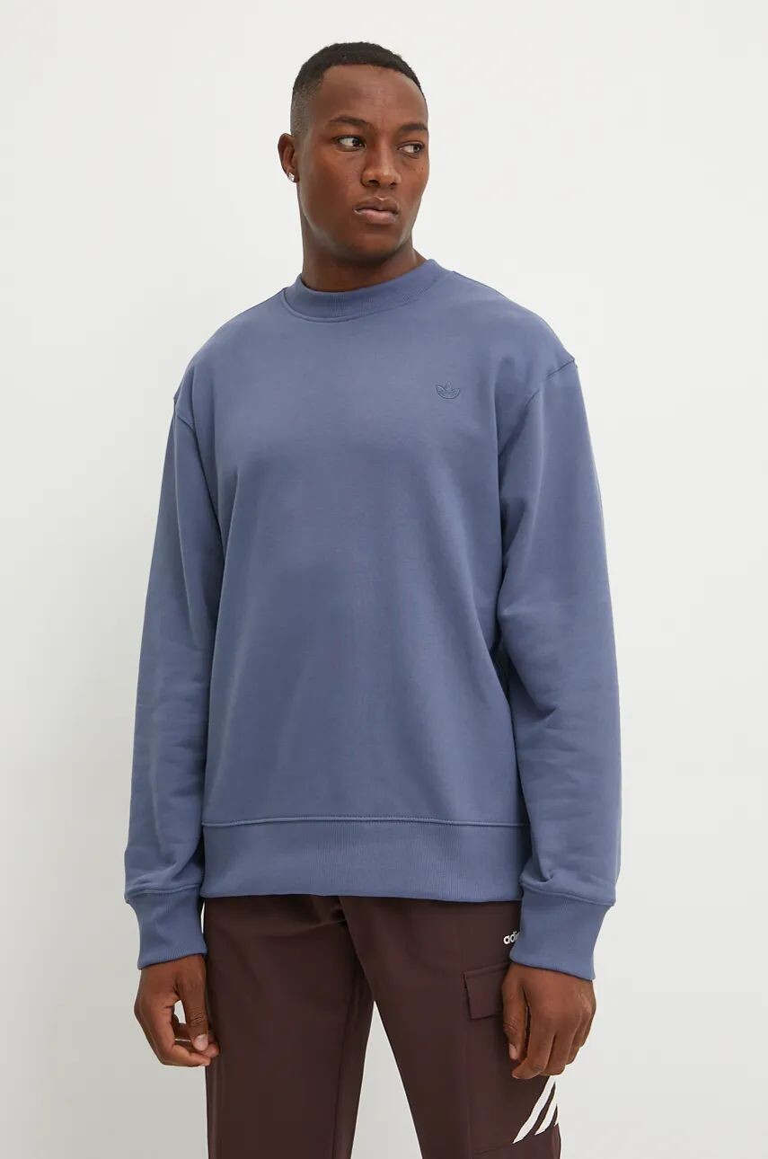 Хлопковая толстовка adidas Originals, синий
Хлопковая толстовка adidas Originals, синий