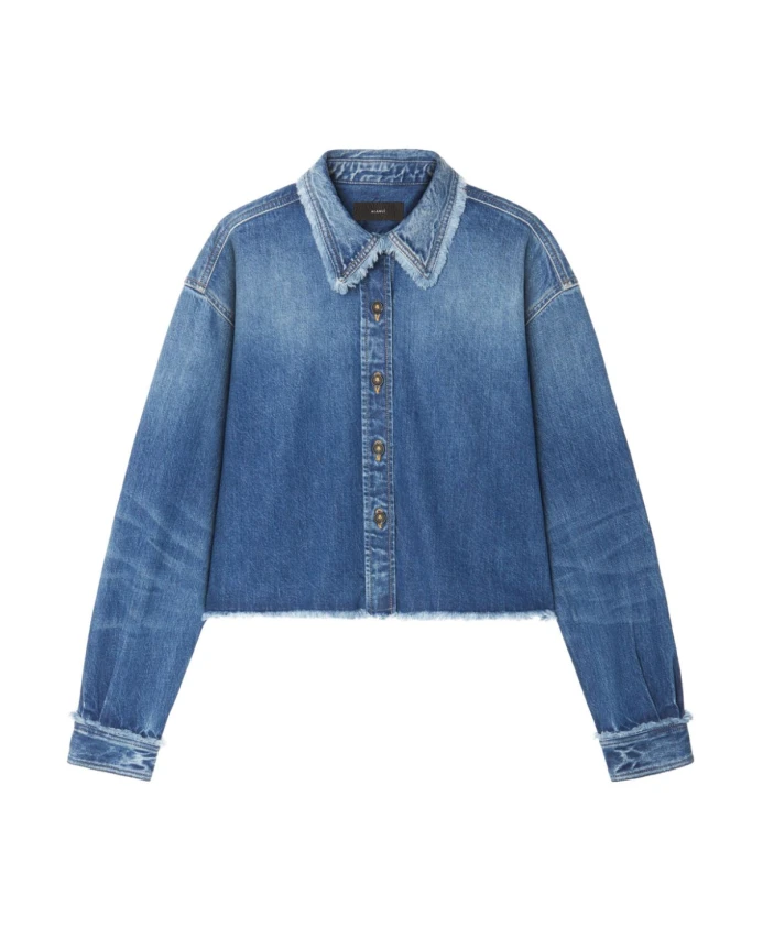 Синяя блузка с длинными рукавами Alanui, синий
Синяя блузка с длинными рукавами Alanui, синий