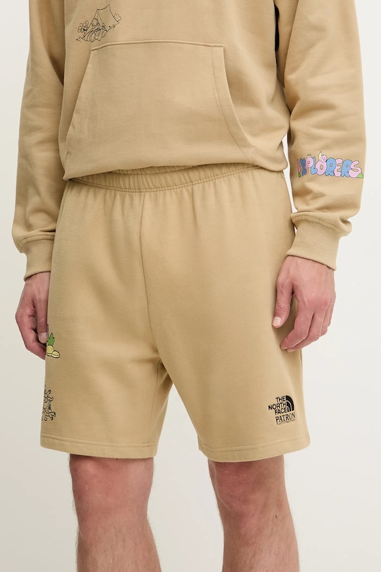 Хлопковые шорты Mountain Cleanup The North Face, зеленый
Хлопковые шорты Mountain Cleanup The North Face, зеленый