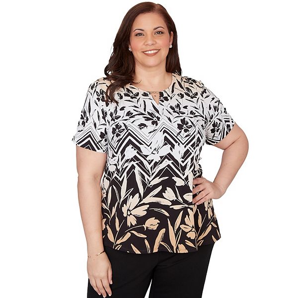 Футболка Plus size с омбре-принтом в виде шеврона и цветов Alfred Dunner, Красный, Футболка Plus size с омбре-принтом в виде шеврона и цветов Alfred Dunner
Футболка Plus size с омбре-принтом в виде шеврона и цветов Alfred Dunner, Красный, Футболка Plus size с омбре-принтом в виде шеврона и цветов Alfred Dunner