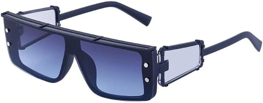 Солнцезащитные очки в стиле стимпанк прямоугольной формы для женщин, роскошные модные маленькие солнцезащитные очки для мужчин, цельные солнцезащитные очки в стиле панк LVTFCO, Blue Gray
Солнцезащитные очки в стиле стимпанк прямоугольной формы для женщин, роскошные модные маленькие солнцезащитные очки для мужчин, цельные солнцезащитные очки в стиле панк LVTFCO, Blue Gray