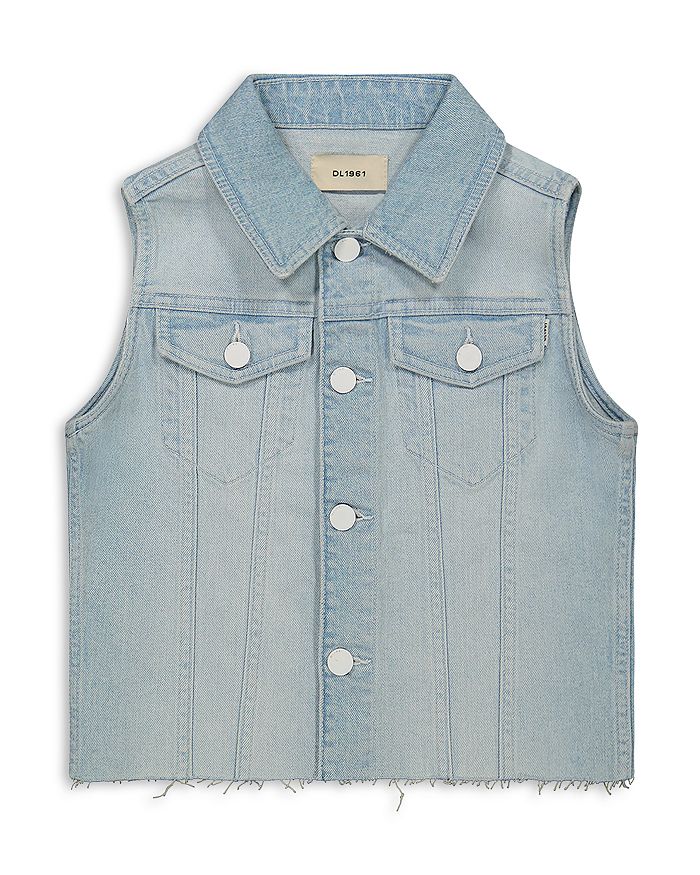 Женский джинсовый жилет Manning с эффектом потертости - для подростков DL1961, синий
Женский джинсовый жилет Manning с эффектом потертости - для подростков DL1961, синий