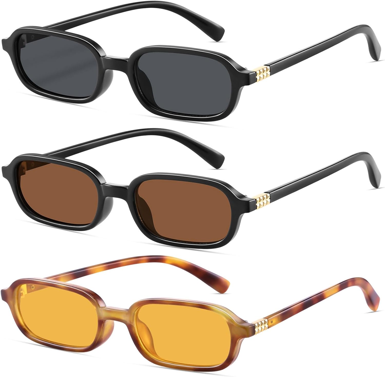 Ретро прямоугольные солнцезащитные очки для женщин, узкие, модные, небольшие, в стиле 90-х, квадратная оправа, защита от УФ-излучения YMRFW, 3pack(black/Gray+black/Brown+leopard Print/Orange )
Ретро прямоугольные солнцезащитные очки для женщин, узкие, модные, небольшие, в стиле 90-х, квадратная оправа, защита от УФ-излучения YMRFW, 3pack(black/Gray+black/Brown+leopard Print/Orange )