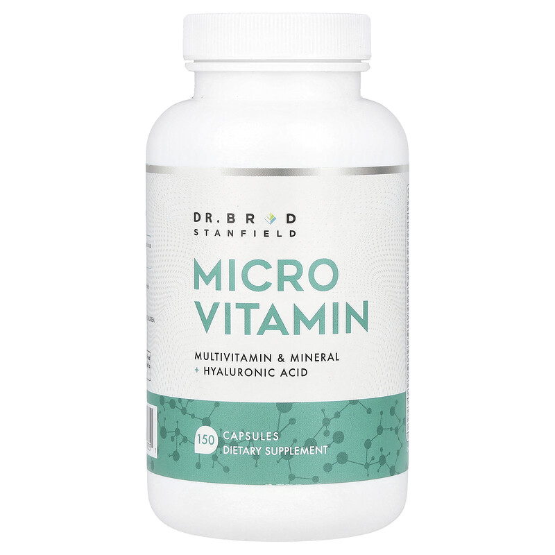 Dr. Brad, MicroVitamin, 150 капсул
Dr. Brad, MicroVitamin, 150 капсул