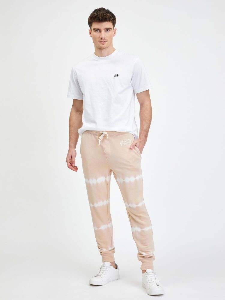 Спортивные брюки с набивкой с логотипом Gap, бежевый
Спортивные брюки с набивкой с логотипом Gap, бежевый