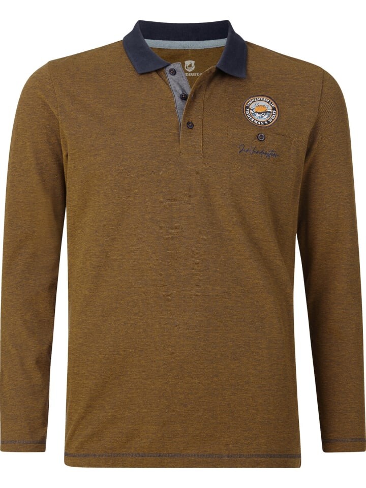 Футболка поло Jan Vanderstorm, цвет dunkelorange melange
Футболка поло Jan Vanderstorm, цвет dunkelorange melange