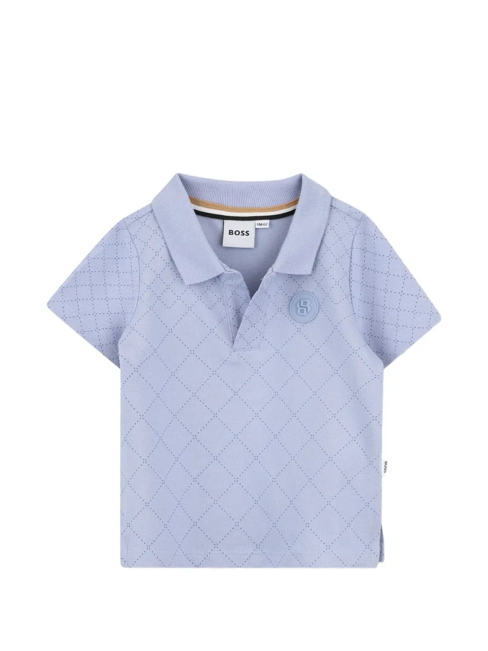 Рубашка поло с короткими рукавами Boss Kidswear, синий
Рубашка поло с короткими рукавами Boss Kidswear, синий