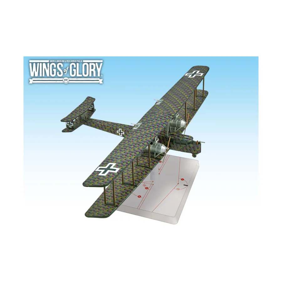 Цеппелин Стаакен R.VI - Шиллинг, Wings of Glory - WWI Miniatures - Special Pack (1:144)
Цеппелин Стаакен R.VI - Шиллинг, Wings of Glory - WWI Miniatures - Special Pack (1:144)