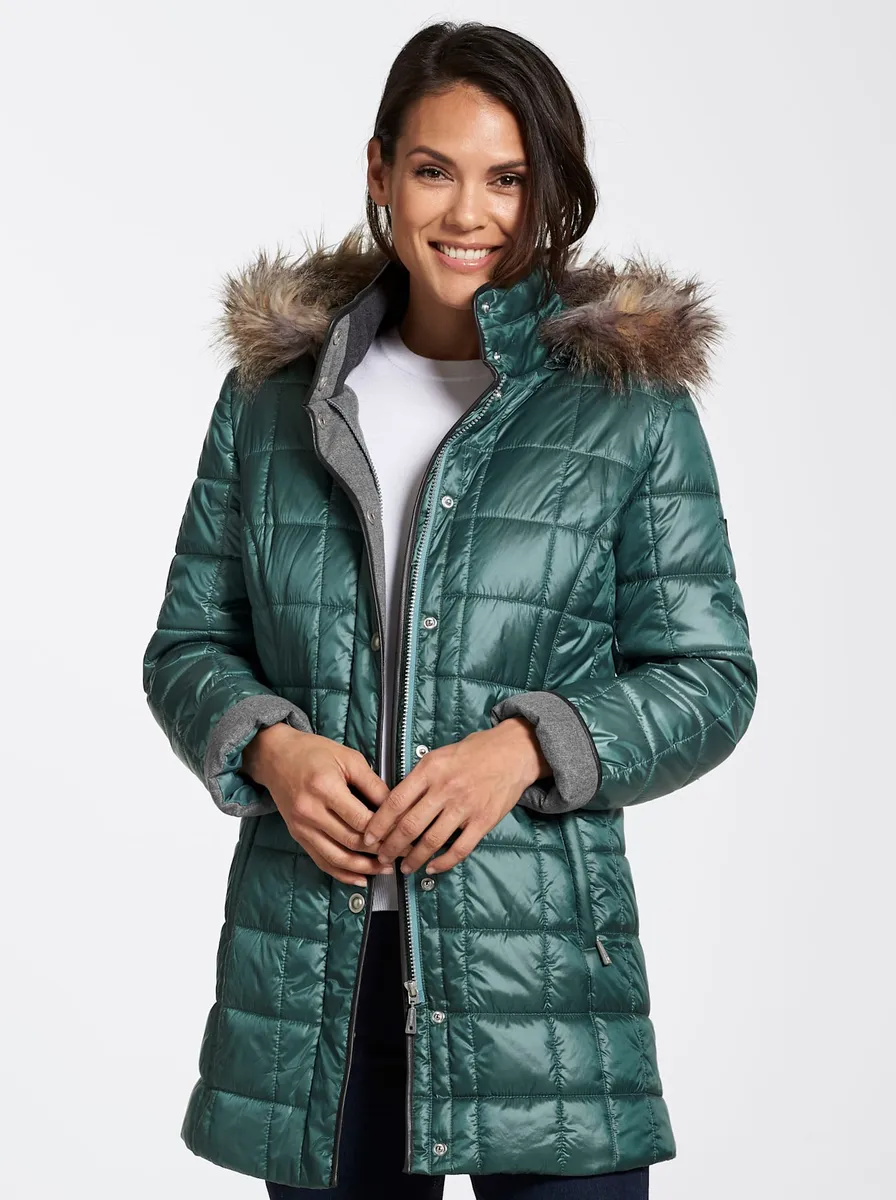 Повседневного образа стеганая куртка с капюшоном Casual Looks, зеленый
Повседневного образа стеганая куртка с капюшоном Casual Looks, зеленый