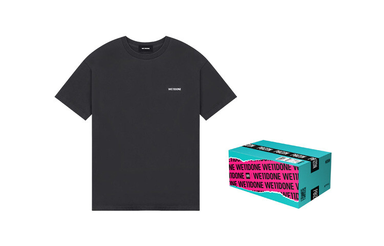 Футболка SS23 унисекс We11Done, черный
Футболка SS23 унисекс We11Done, черный