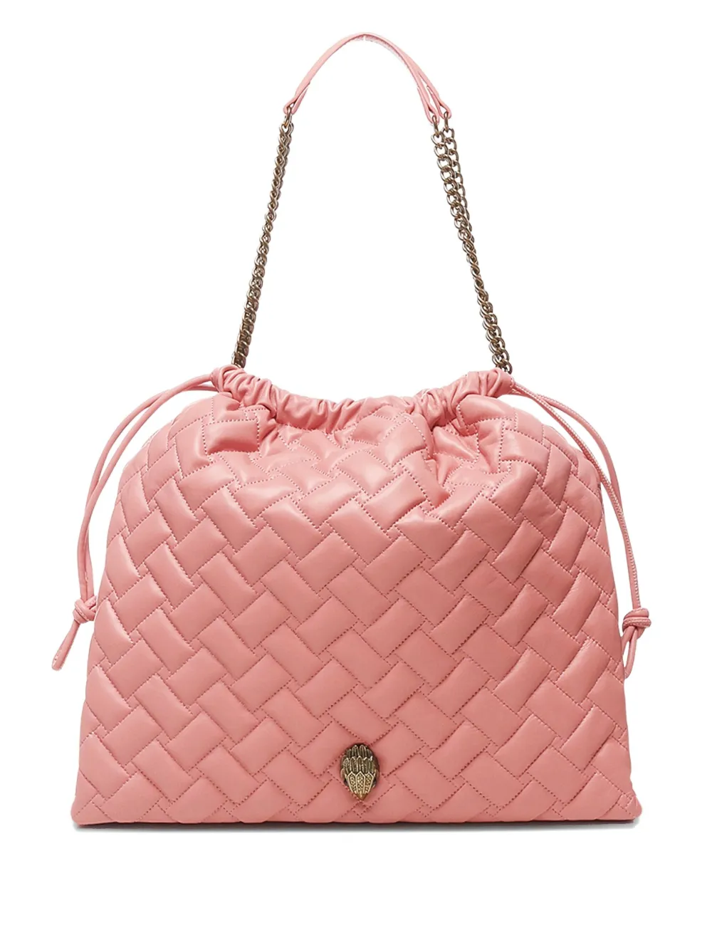 Стеганая сумка-ведро с цепочным ремешком Kurt Geiger London, розовый
Стеганая сумка-ведро с цепочным ремешком Kurt Geiger London, розовый