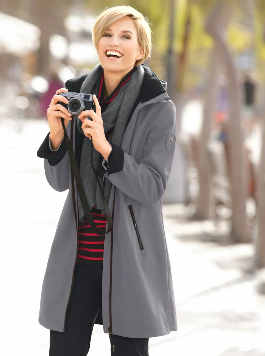 Повседневная куртка из софтшелла с капюшоном Casual Looks, серый
Повседневная куртка из софтшелла с капюшоном Casual Looks, серый