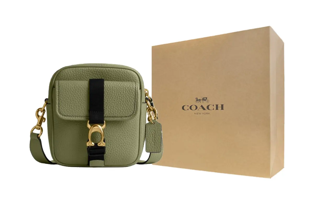 COACH Сумка через плечо мини мужская из личиевой зернистой кожи
COACH Сумка через плечо мини мужская из личиевой зернистой кожи