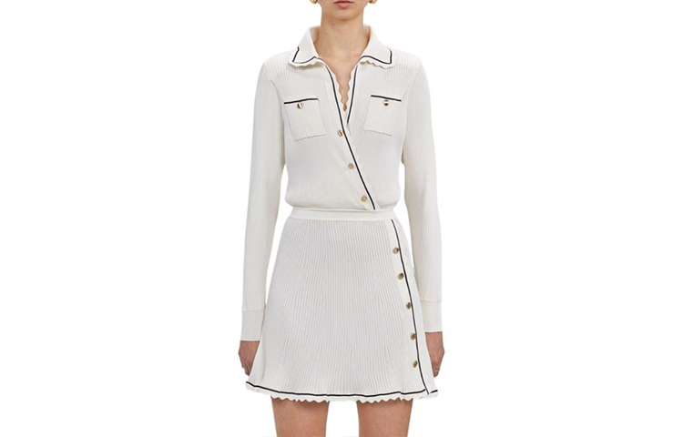 Self Portrait Футболка с длинным рукавом женская экрю
Self Portrait Футболка с длинным рукавом женская экрю