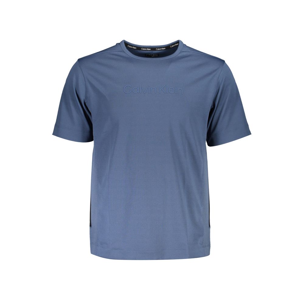 Синяя футболка из полиэстера Calvin Klein, синий
Синяя футболка из полиэстера Calvin Klein, синий