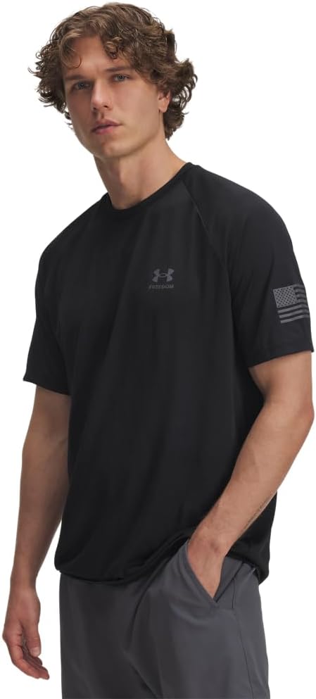 Футболка с коротким рукавом Freedom Tech от Under Armour Mens, (001) Black/Pitch Gray, Черный, Футболка с коротким рукавом Freedom Tech от Under Armour Mens, (001) Black/Pitch Gray
Футболка с коротким рукавом Freedom Tech от Under Armour Mens, (001) Black/Pitch Gray, Черный, Футболка с коротким рукавом Freedom Tech от Under Armour Mens, (001) Black/Pitch Gray