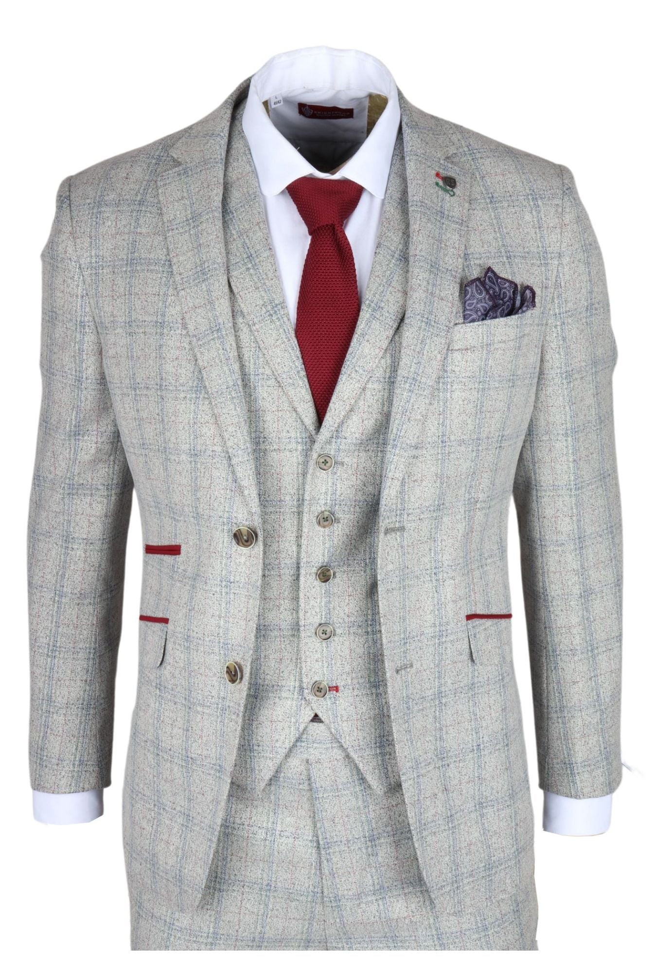 Костюм-тройка Andrew в клетку Robert Simon, серый
Костюм-тройка Andrew в клетку Robert Simon, серый