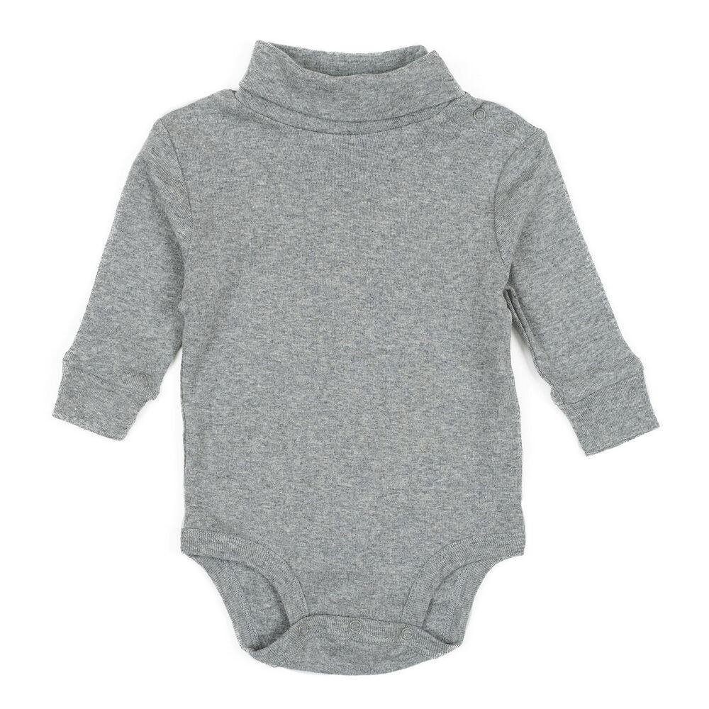 Боди-водолазка Leveret Baby, нейтральный однотонный цвет, цвет Light Gray 
Боди-водолазка Leveret Baby, нейтральный однотонный цвет, цвет Light Gray