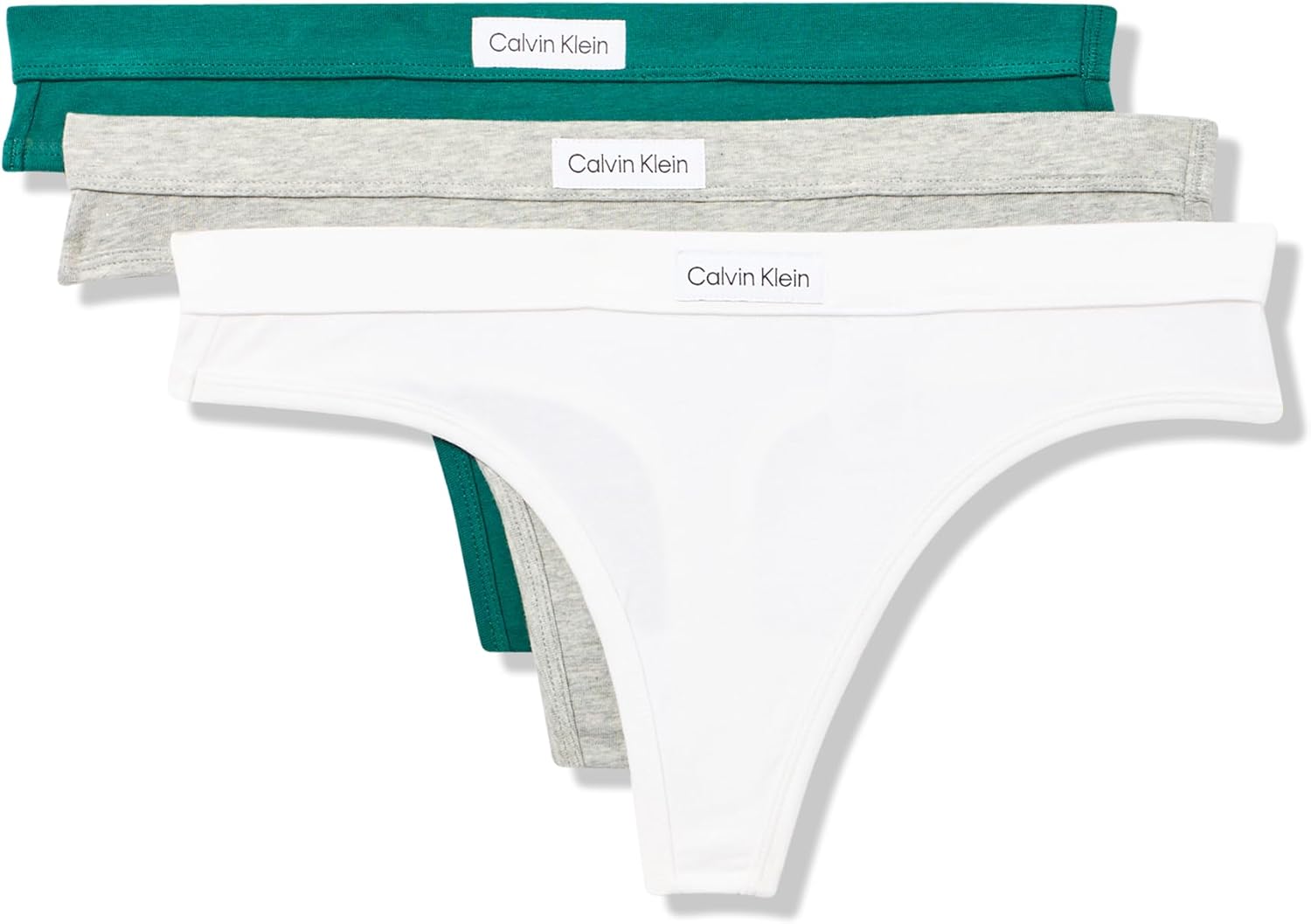 Женские трусики-стринги Calvin Klein Comfort Logo из хлопка и эластичного материала, 3 пары, Grey Heather/White/Turf
Женские трусики-стринги Calvin Klein Comfort Logo из хлопка и эластичного материала, 3 пары, Grey Heather/White/Turf