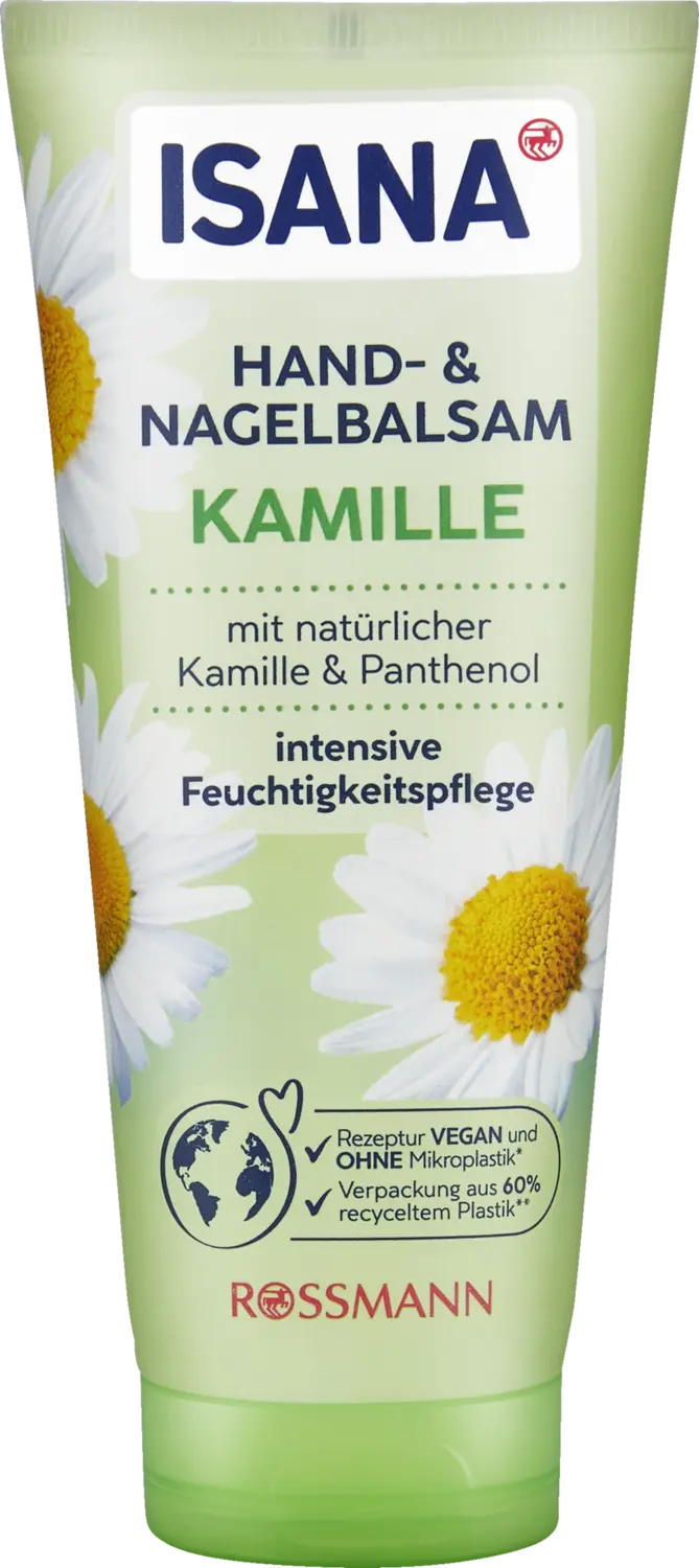 Крем для рук ISANA Hand- & Nagelbalsam Kamille
Крем для рук ISANA Hand- & Nagelbalsam Kamille
