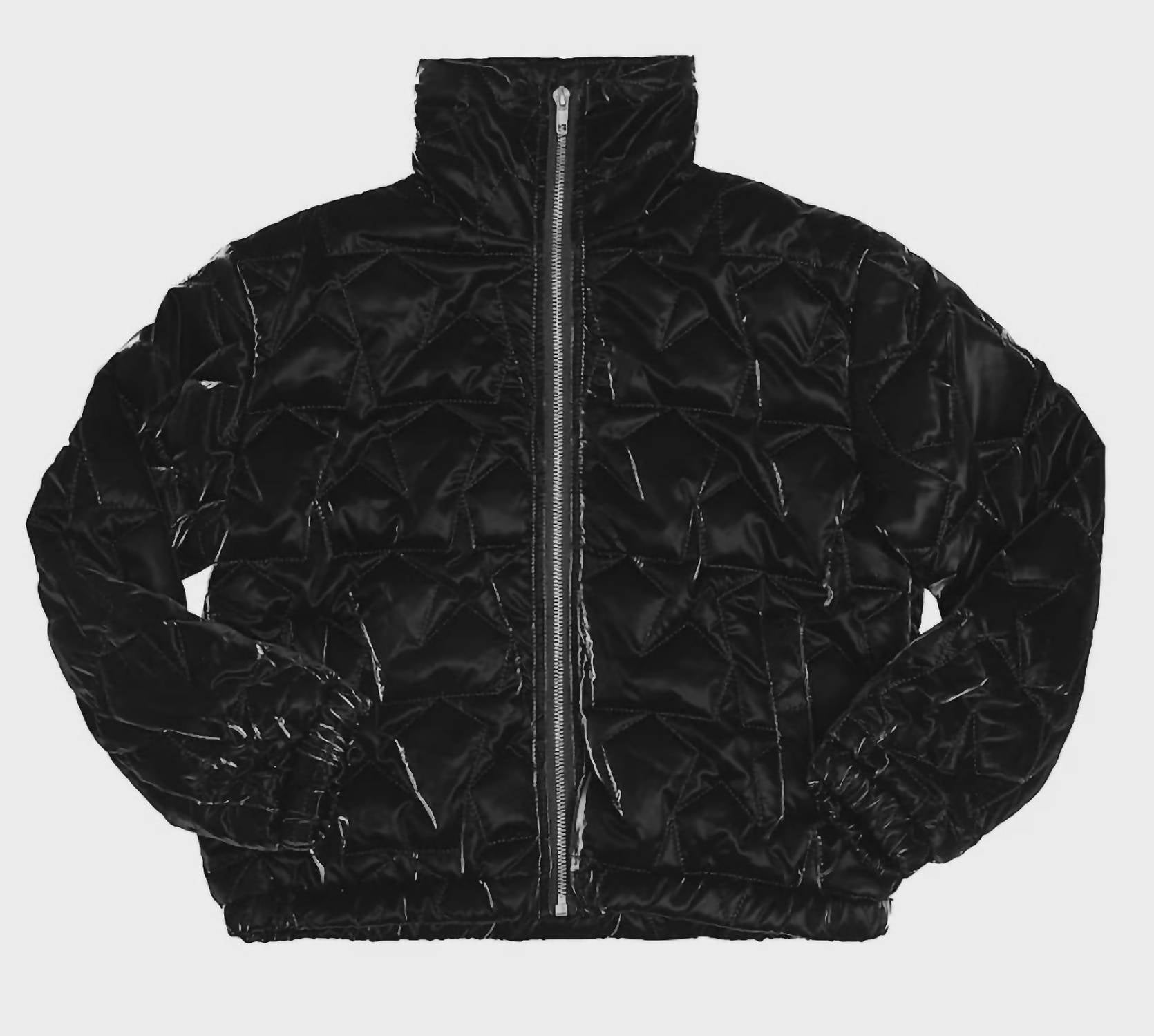 Mia Детская куртка-пуховик с рисунком звезд, черная, блестящая
Mia Детская куртка-пуховик с рисунком звезд, черная, блестящая