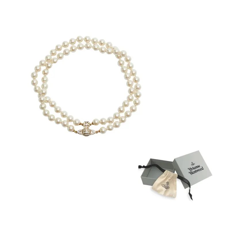 Vivienne Westwood Синтетическое жемчужное ожерелье женское
Vivienne Westwood Синтетическое жемчужное ожерелье женское