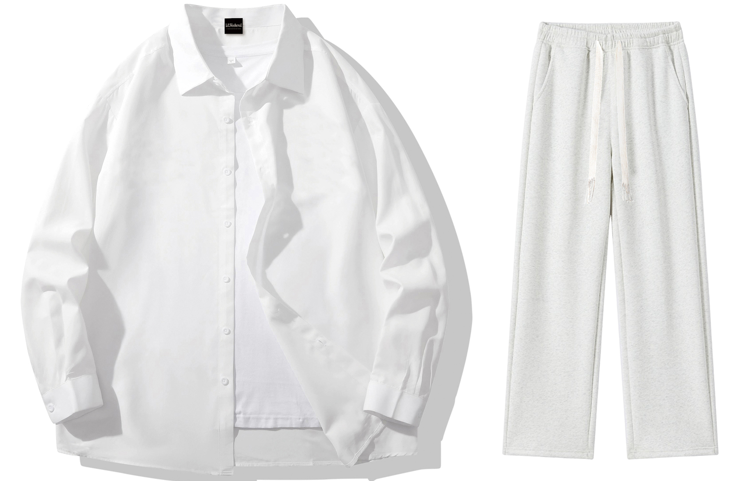 Комлпект Shirt Matching Set Fall And Winter Unisex LA'T.WEEKEND
Комлпект Shirt Matching Set Fall And Winter Unisex LA'T.WEEKEND