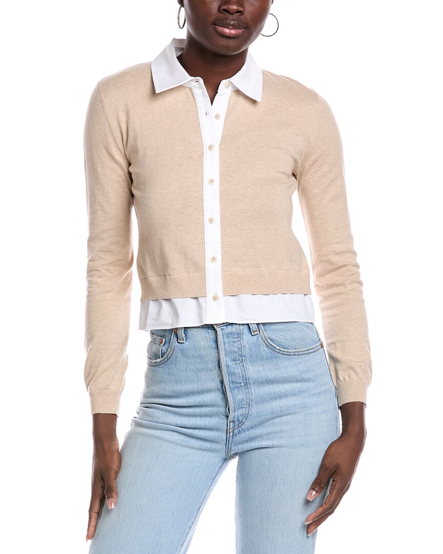 Свитер из смесового кашемира NAADAM, бежевый
Свитер из смесового кашемира NAADAM, бежевый