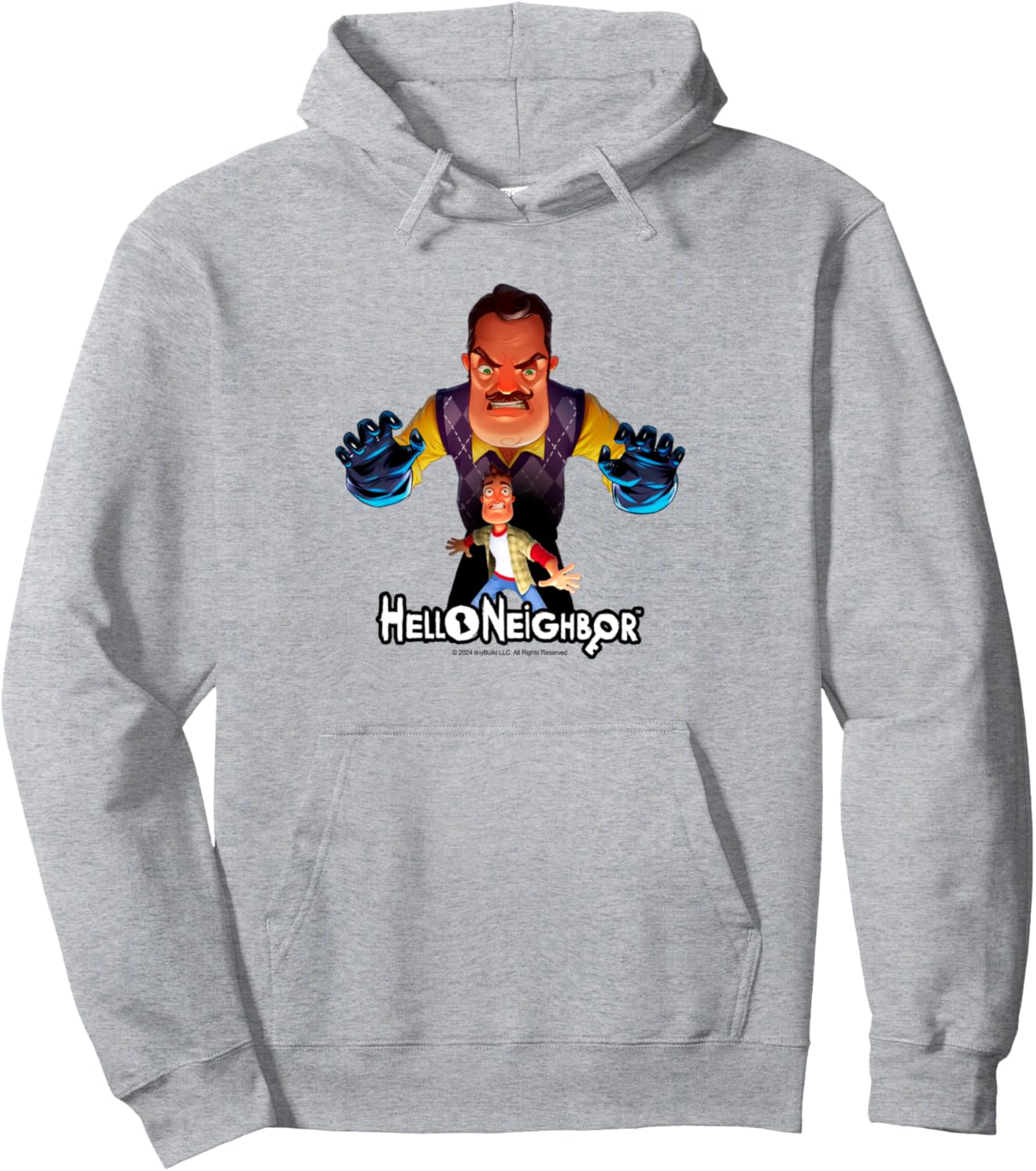 Толстовка с дизайном, связанным с игрой Hello Neighbor, серый
Толстовка с дизайном, связанным с игрой Hello Neighbor, серый