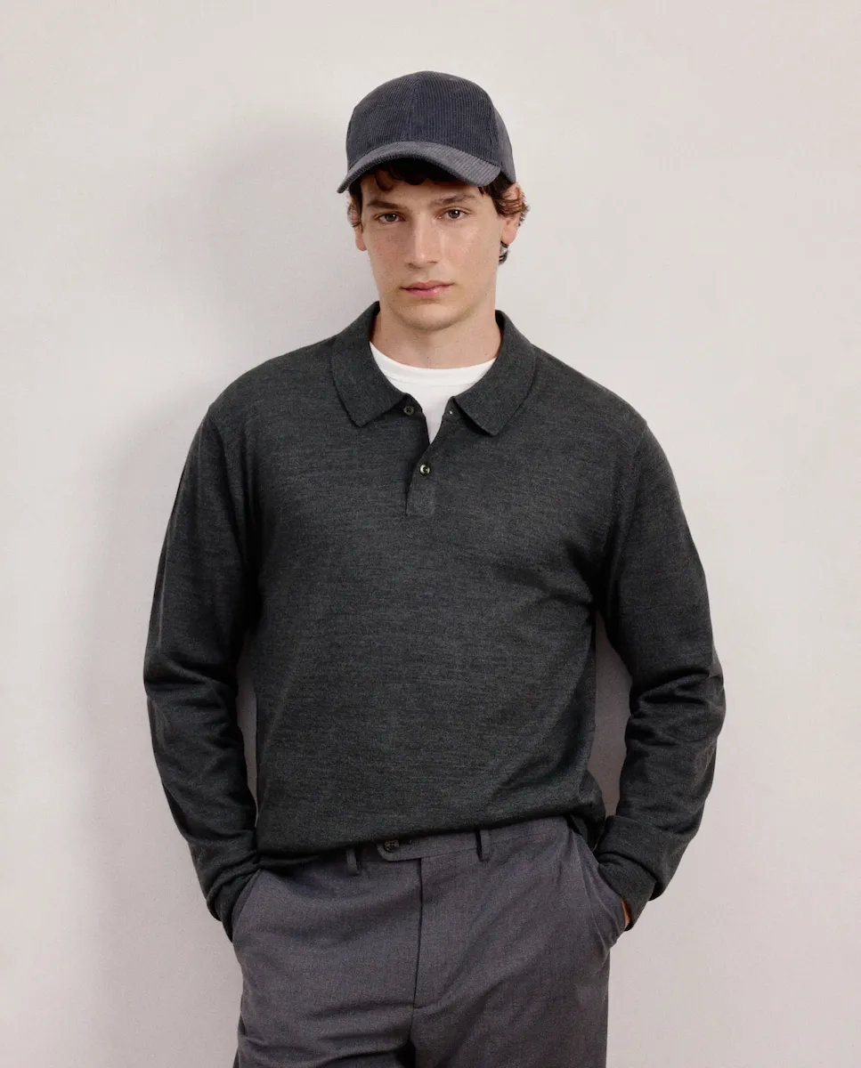 Мужской свитер с воротником-поло Dustin, зеленый
Мужской свитер с воротником-поло Dustin, зеленый