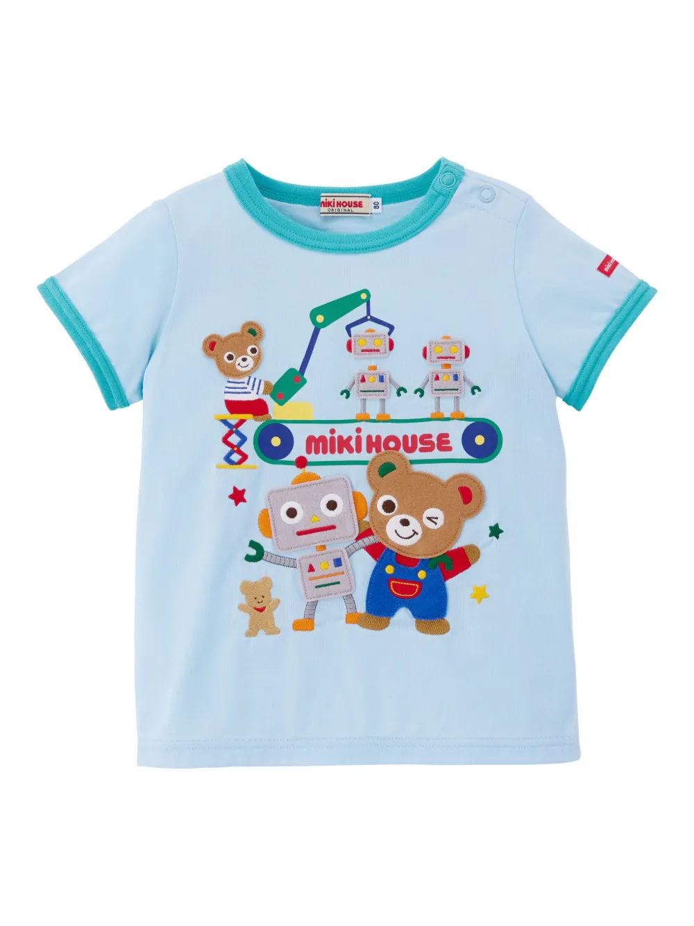 Футболка Miki Robots Factory Miki House, синий
Футболка Miki Robots Factory Miki House, синий