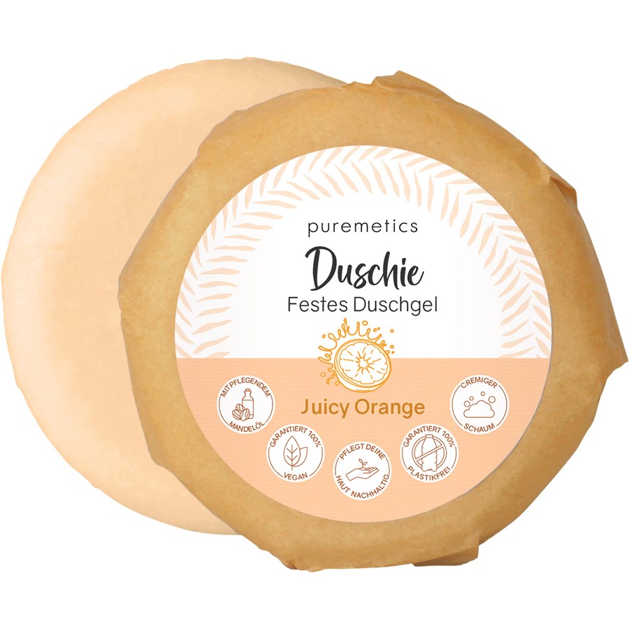 Мыло для рук duschie juicy orange Puremetics, вес 60 гр.
Мыло для рук duschie juicy orange Puremetics, вес 60 гр.