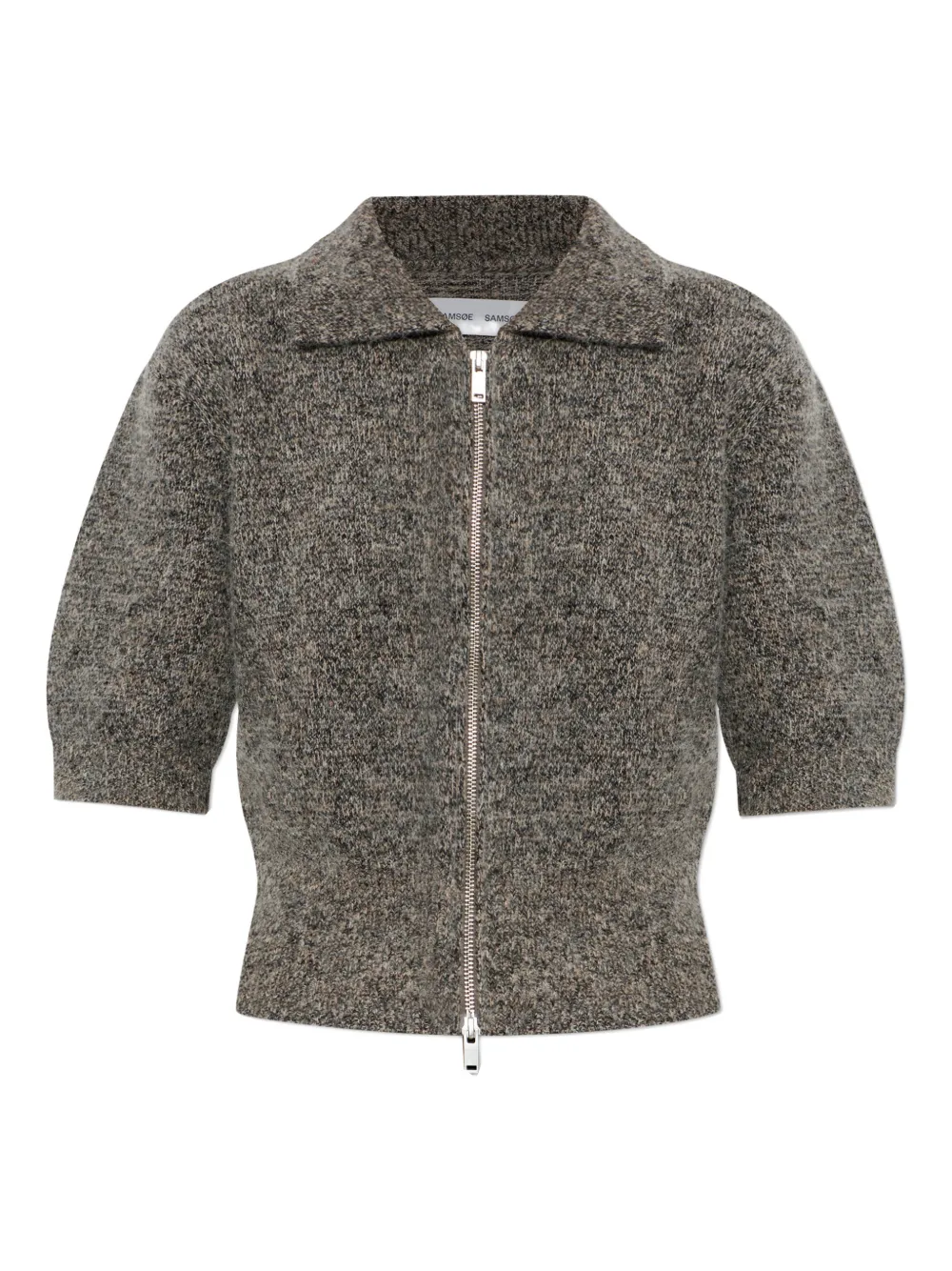 Топ с воротником на молнии Samsoe Samsoe, серый
Топ с воротником на молнии Samsoe Samsoe, серый