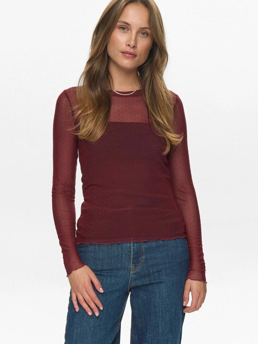Рубашка NÜMPH JINNIE, Wine Red
Рубашка NÜMPH JINNIE, Wine Red