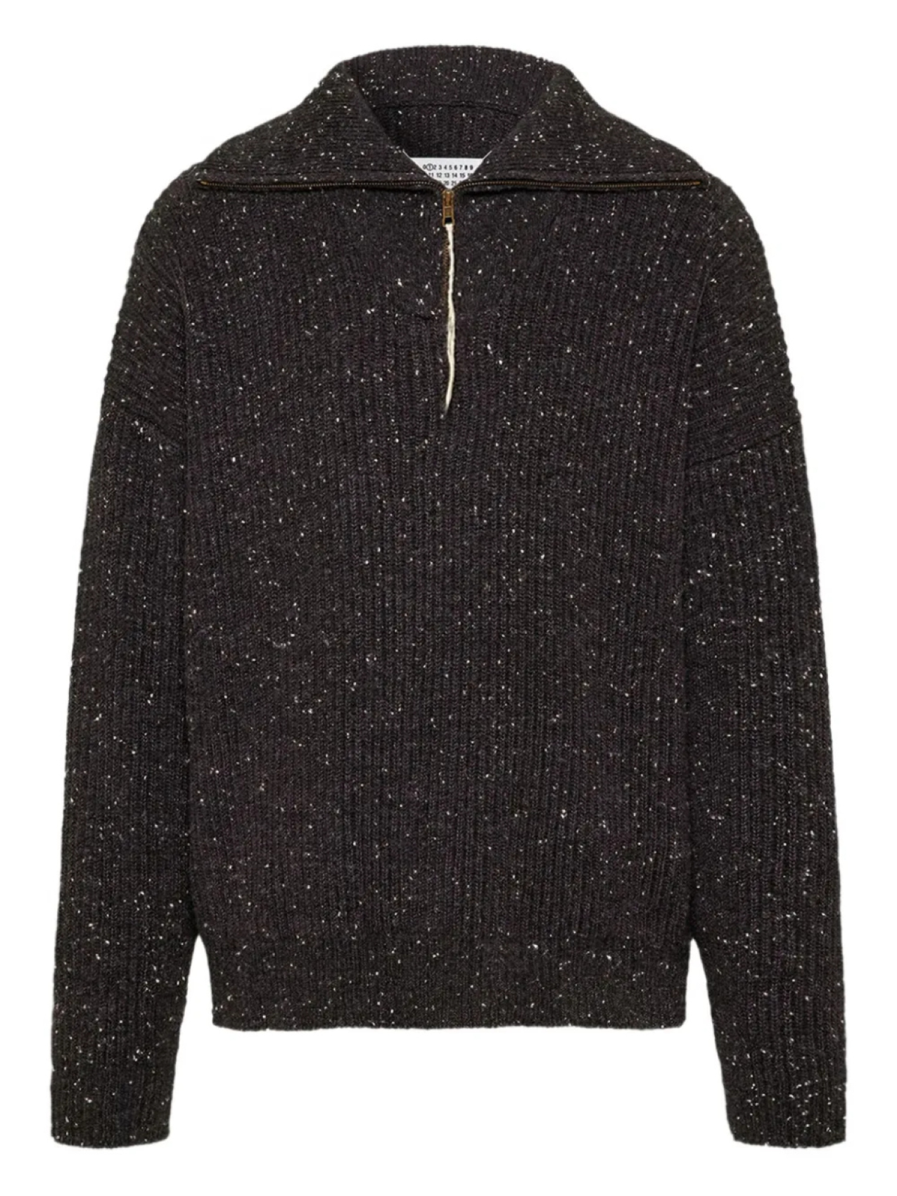 Maison Margiela фактурный свитер с воротником на молнии, серый
Maison Margiela фактурный свитер с воротником на молнии, серый