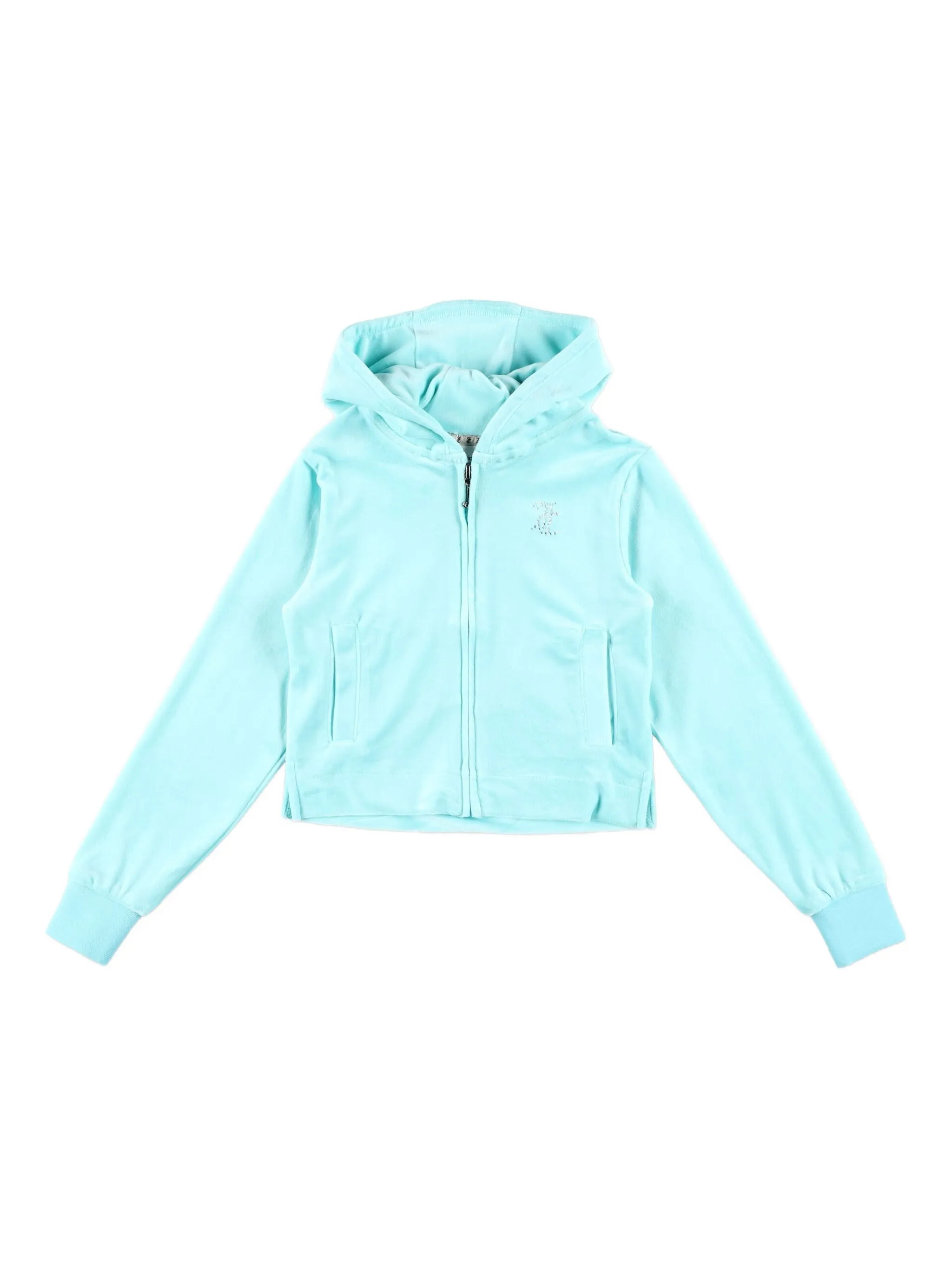 Декорированное худи на молнии Juicy Couture Kids, синий
Декорированное худи на молнии Juicy Couture Kids, синий