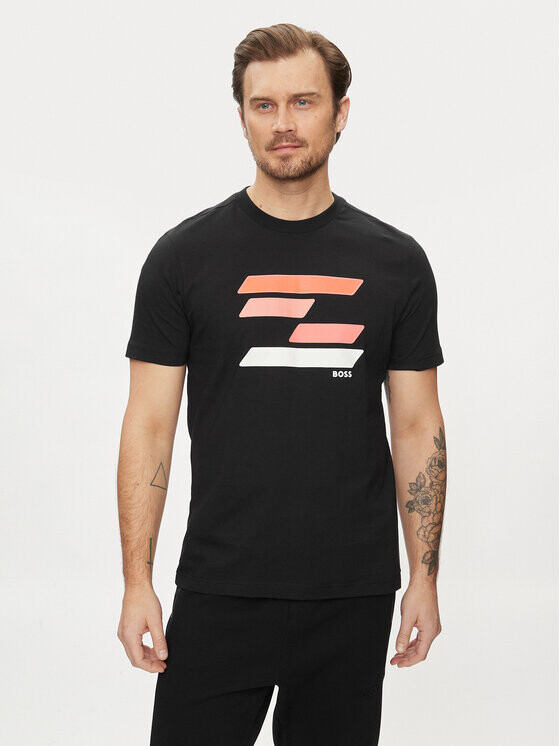 Футболка стандартного кроя Boss, черный
Футболка стандартного кроя Boss, черный