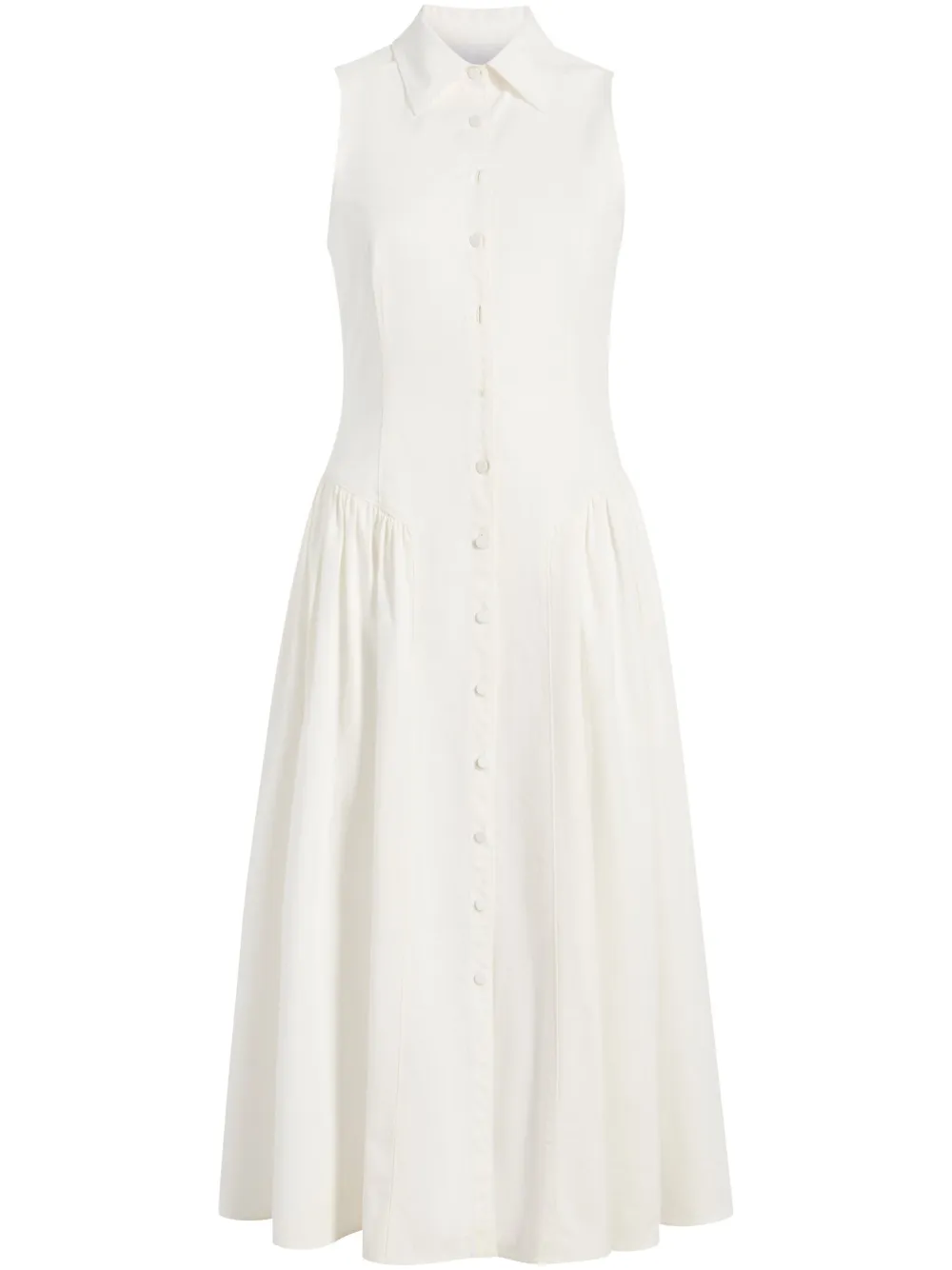 Платье миди Losey Cinq A Sept, белый 
Платье миди Losey Cinq A Sept, белый