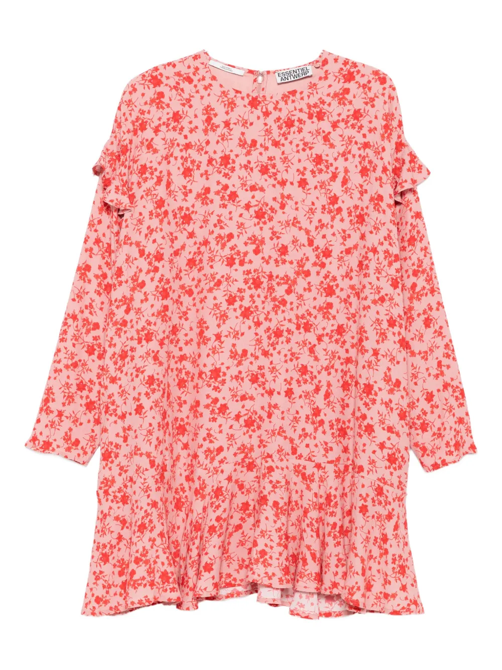 Платье мини с цветочным принтом Essentiel Antwerp, розовый
Платье мини с цветочным принтом Essentiel Antwerp, розовый