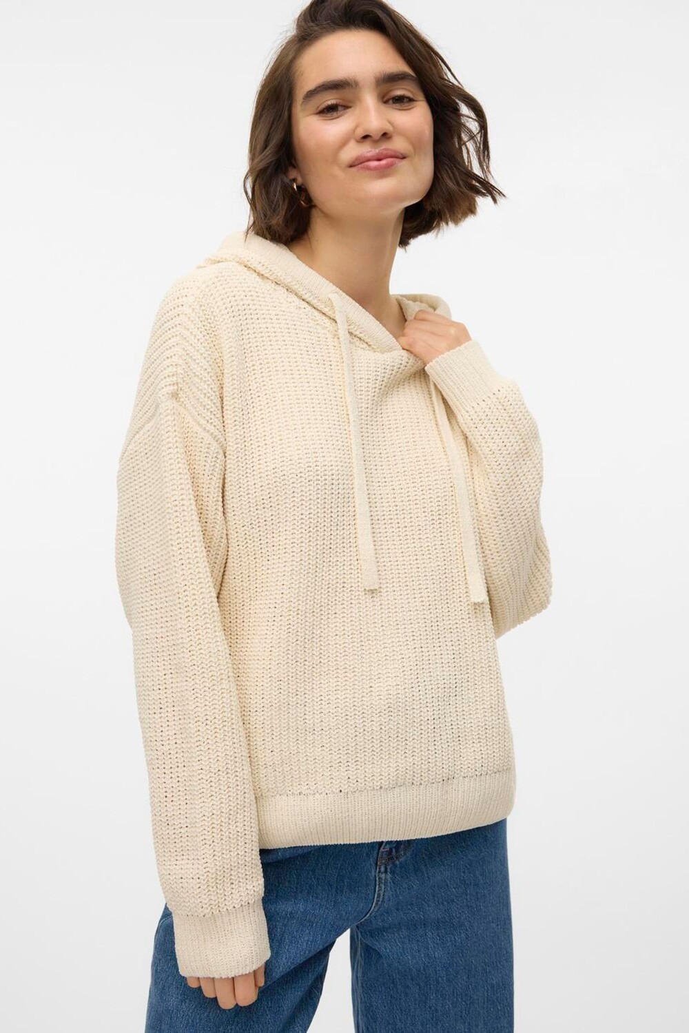 Вязаная толстовка с длинным рукавом Vero Moda, бежевый
Вязаная толстовка с длинным рукавом Vero Moda, бежевый