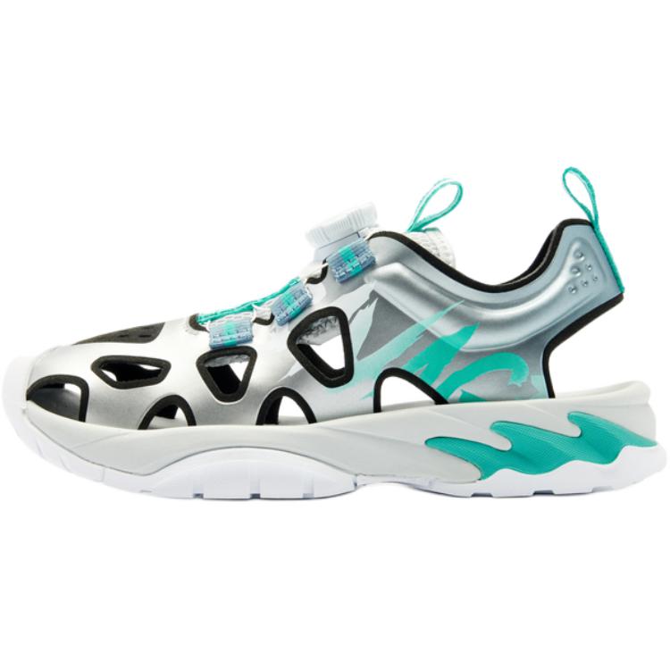 Детские сандалии с нескользящей подошвой, износостойкие, серо-серебристые, для детей от 3 до 7 лет QIAODAN, серый/серебряный/зеленый
Детские сандалии с нескользящей подошвой, износостойкие, серо-серебристые, для детей от 3 до 7 лет QIAODAN, серый/серебряный/зеленый