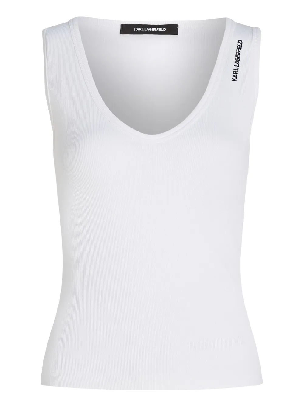 Топ в рубчик KARL LAGERFELD, белый
Топ в рубчик KARL LAGERFELD, белый