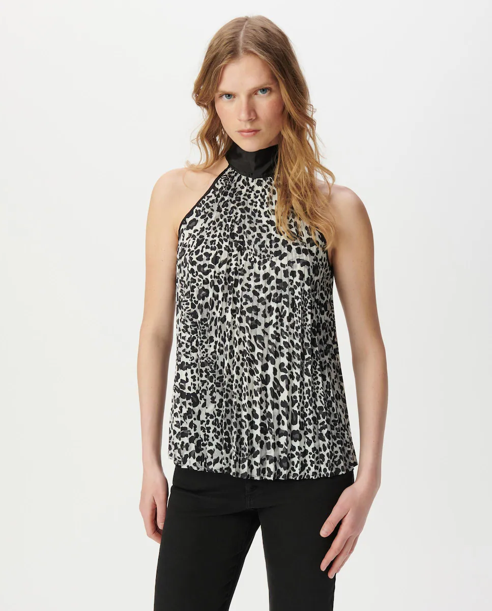 Женский топ без рукавов с высоким воротом IKKS, серый
Женский топ без рукавов с высоким воротом IKKS, серый