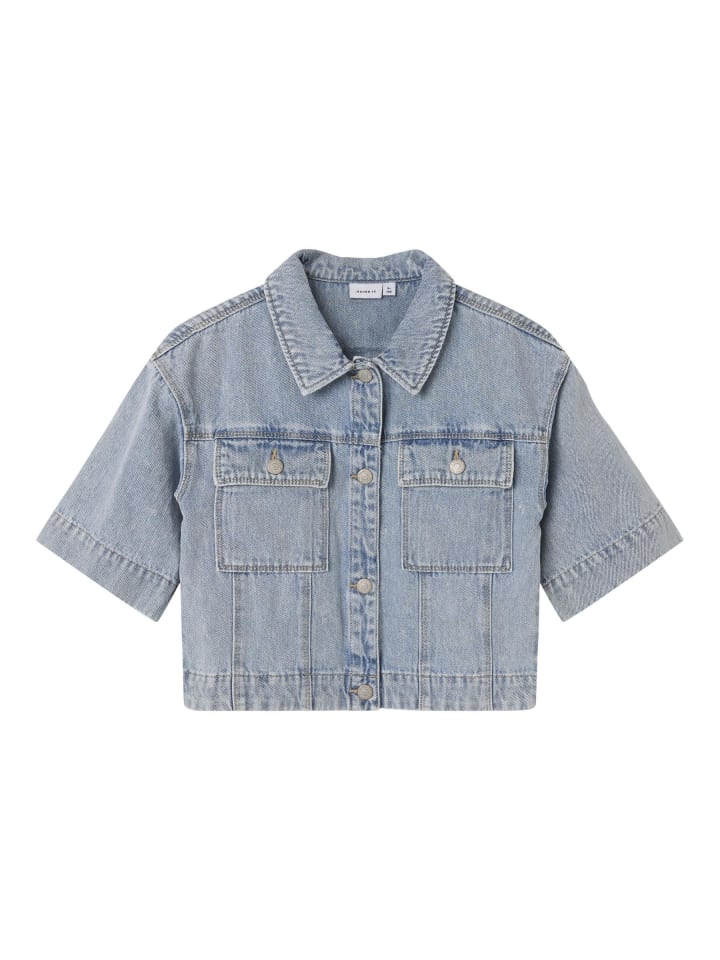 Рубашка name it, светло-синий деним
Рубашка name it, светло-синий деним